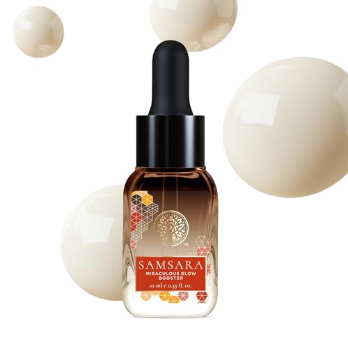 Image of Forest Essentials Samsara Miraculous Glow Booster Anti-Ageing Day Serum | Plumps & Lifts skin for a Radiant, Youthful Glow | Innovative Nanotechnology & Fermented Herbs | Clinically Proven Results
