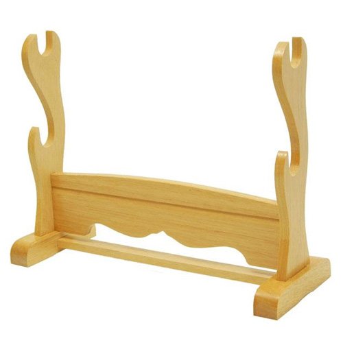 刀掛け台 匠刀房 刀掛台 二本掛 自然色 WS-104 – 刀掛け 据え置き | 日光 匠家