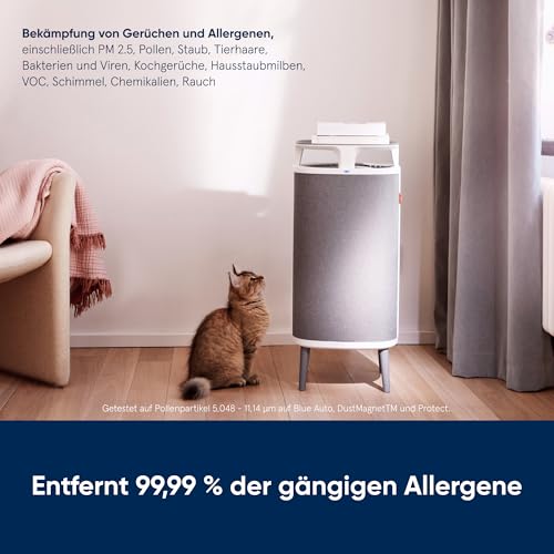 Blueair Luftreiniger DustMagnet 5240i HEPA Silent Air Purifier, Luftwäscher für bis zu 48m², Grau – Bild 3