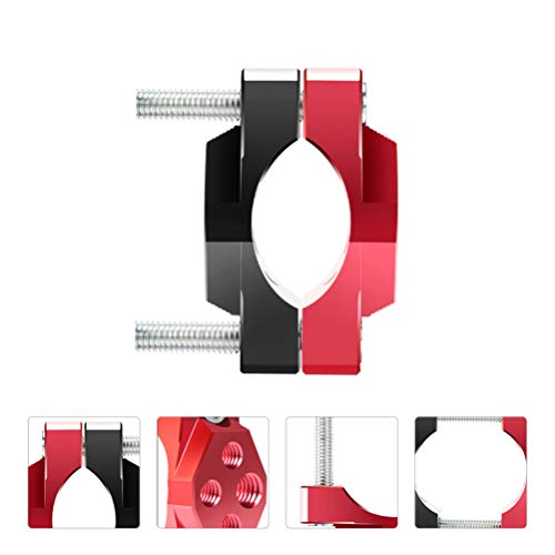 FAVOMOTO Suporte de Liga de Alumínio Braçadeira Suporte Holofote para Scooter Bicicleta Motocicleta