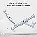 Oumefar 86 Type Switch Socket Cassette Repair Device, Universal Outlet Box Repairer Device Wall Box Repair Tool, Switch Outlet Repair Fastener Set Metal Support Rod(86 Metal Strut)