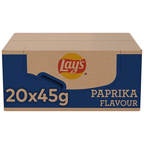 Lay's Paprika Chips, Doos 20 stuks x 45 g - Afbeelding 4