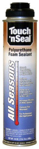 Touch 'n Seal All-Seasons Polyurethane Gun Foam, 24 oz Can