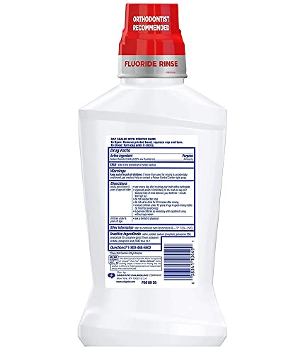 Image of Colgate Phos Flur Anti Cavity Fluoride Rinse Mint 16 Oz (Pack Of 3) Liquid