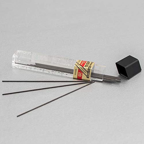 Pentel Super Hi-Polymer Lead Refill, 0.5Mm, Fine, 2B, 144 Pieces Of Lead (C505-2B),Gray #TOP4