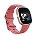 Google Fitbit Versa 4 Fitness Smartwatch with built-in GPS and up to 6 days battery life - compatible with iOS 15 or higher & Android OS 9.0 or higher, Pink Sand/Copper Rose