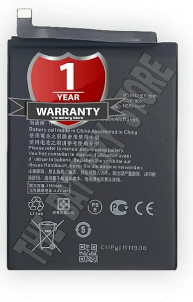 Image of THE BATTERY STORE Orignal C11P1806 Battery for ASUS 6Z ZS630KL-2A037WW Zenfone 6 ASUS I01WD, ZS630KL, I01WD Battery with 1 Year warrenty**** (P242)