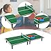 RNXRZANK Mini Ping Pong Table Detachable with 2 Paddles for Children