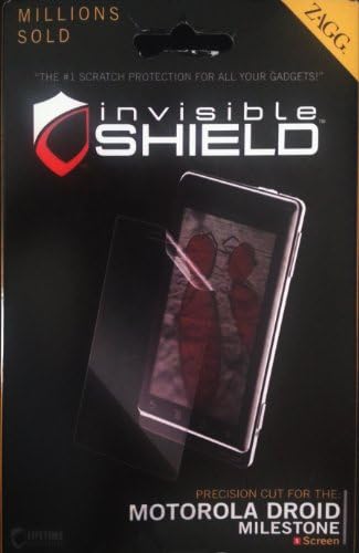 InvisibleShield for Motorola DROID/Milestone Screen - 1 Pack - Screen Protector - Retail Packaging - Clear image 2