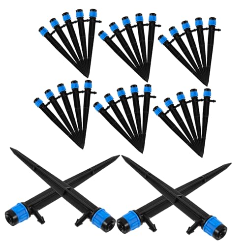 NULYLU Drip Irrigation System Sprinklers 50pcs Drippers for Watering Garden Drip Irrigation System for Optimal Plant Hydration
