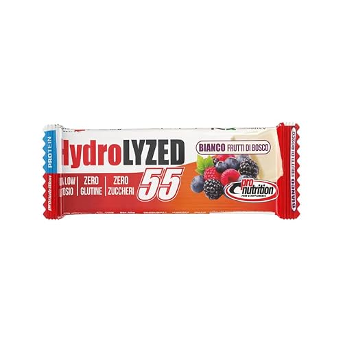 PRO NUTRITION HYDROLYZED BAR da 55 Gr FRUTTI DI BOSCO
