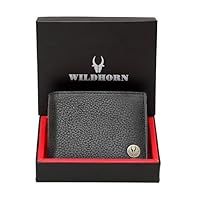 WILDHORN Top Grain Lederen Portemonnee voor Mannen I 9 Kaartsleuven I 2 WILDHORN Top Grain Lederen Portemonnee voor Mannen I 9 Kaartsleuven I 2