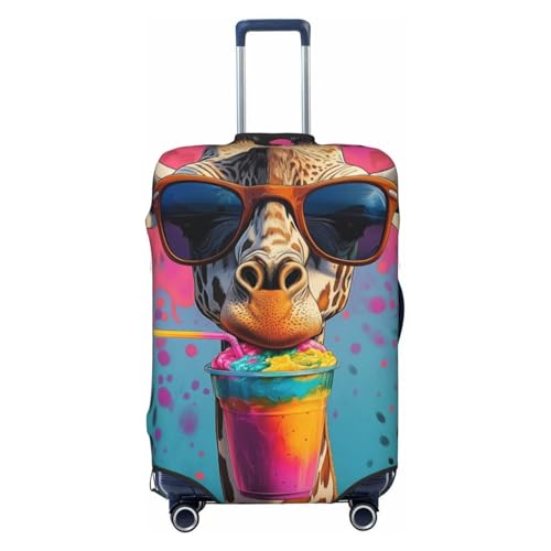 Housse de protection pour valise finie les rayures de voyage taille M