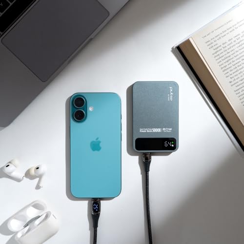 Image of Pulse by Tekne Semi-Solid State Power Bank | Wireless Charging of iPhones | Wired Charging of Android Phones |PCB Design (5000, Milliamp Hours)