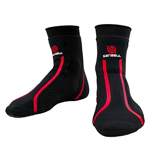 Image of Sanabul Foot Grip Socks for Men & Women MMA Kickboxing Grappling Wrestling Pilates Yoga Non Slip