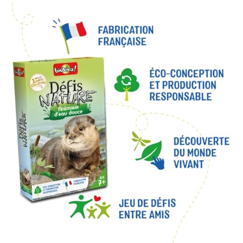 Jeu pour découvrir la nature Bioviva Défis Nature Animaux d'eau douce - vue 9