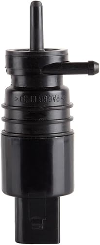 Miniatura 6 de SCITOO Bomba de limpiaparabrisas con ojal, repuesto de bomba de líquido para limpiaparabrisas # 67128362154, compatible con Audi 1998-2014 para Audi