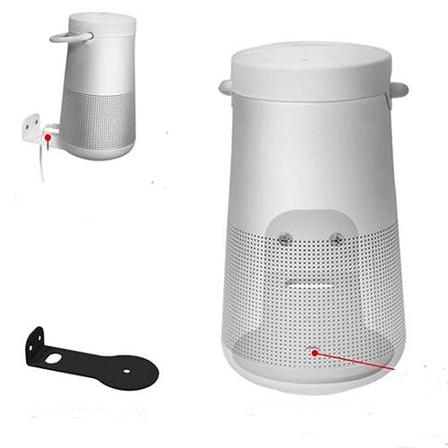 Coyktonty Aluminium Wall Bracket/Wall Mount Bracket for Bose Revolve/Revolve+ Speakers,Duty Speaker Mount for Bose Revolve/Revolve+ Mounting Brackets (Black)