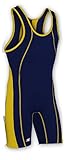 Brute Maverick Youth Singlet - Big Kids (sz. YS, Navy/Athletic Gold) [Misc.]