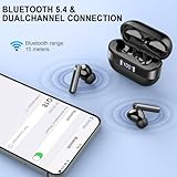 Wireless Earbuds, Bluetooth 5.4 Headphones in Ear with 4 ENC Mics HiFi Stereo, NEW Bluetooth Earbuds Noise Cancelling, Ear Buds 48H Playtime, Mini Wireless Earphones IP7 Waterproof USB-C Fast Charge - Image 2