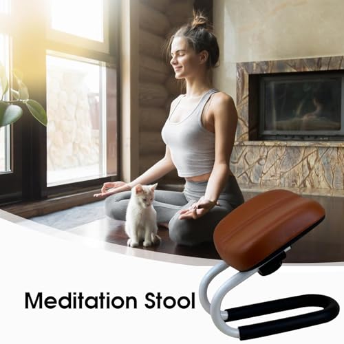 Taburete de meditación cómodo Jorzer, reclinatorio portátil de diseño 4