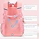HANXIUCAO Schulrucksack Mädchen Grosse Kapazität Schulrucksack Mädchen Teenager Wasserabweisend mit Laptopfach Rucksack Mädchen für Primary Junior High University (hellblau)