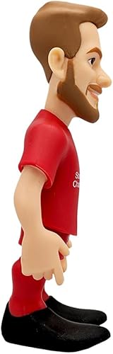 Vista 16 de MINIX COLLECTIBLE FIGURINES Mohamed Salah, oficial de Liverpool, figura deportiva coleccionable de 4.7 in, regalo único de fútbol para todas