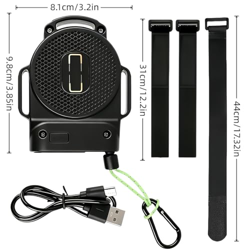 Cuerda de remolque para bicicleta retráctil y ligera 6