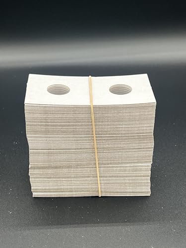 Fundas para monedas Dimes Guardhouse 100 unidades 2x2 pulgadas miniatura 1