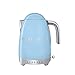 Produktbild Smeg SMEG KLF02 Wasserkocher variable Temperatur, hellblau pastellblau lackiert 7 Temperaturstufen integriertes Heizelement