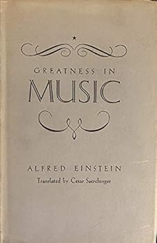 Hardcover Greatness in music Book
