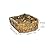 ZZM Woven Rabbit Grass Bed,Portable Natural Bed and Grass Nest Handmade Small Pet Hamster Guinea Pig Cage House Chew Toy Bed
