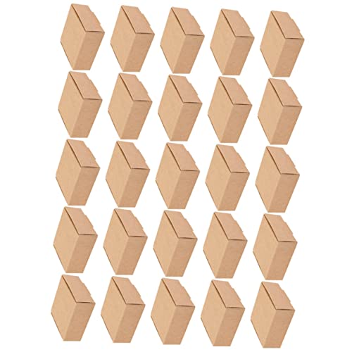 DIKACA 25 Cajas Cajas De Embalaje Envío Moviendo Cajas Sobre Acolchado Cajas Con Tapas Cajas Para Cajas De Cartón Corrugado Cajas Pequeñas Sobres Cajas Artesanales Papel