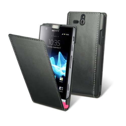Muvit SESLI0017 Etui pour Sony Xperia U Noir