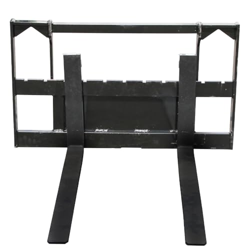 MACHPRO Mini Skid Steer Loader Attachment Tools Material Handling Tool Quick Connection Installation Farm