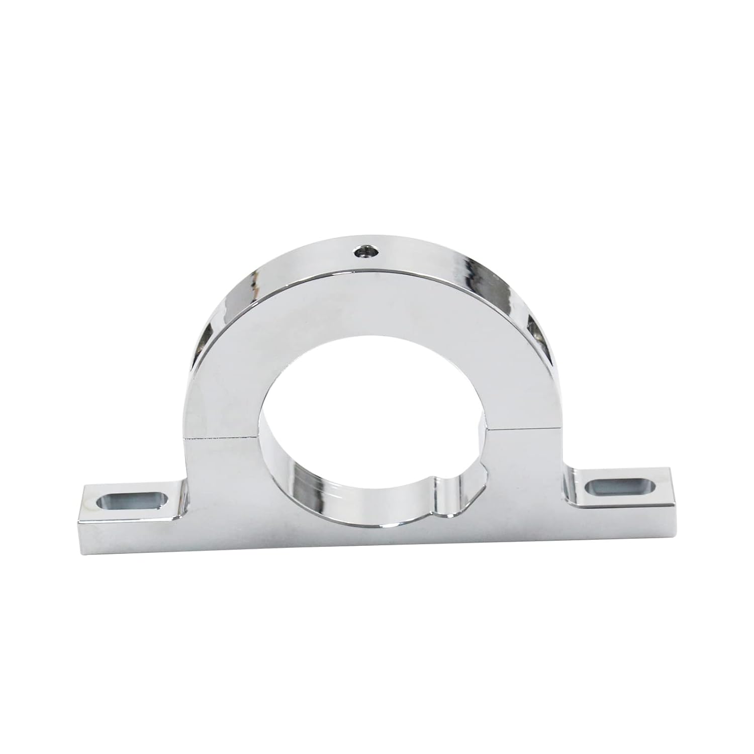 Aluminum Universal Steering Billet 2" Steering Column Keyed No Drop Mount for Most Common Fit for GM GMC Chevy Dodge Ford 2" Hole Brushed Underdash Mount River Clamp