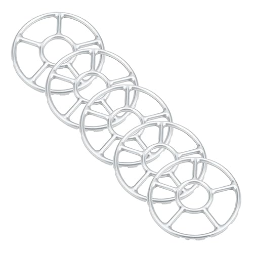 5pcs Gas Stove Rack Wok Holder Ring High-temperature Resistant Stove Trivet for Kitchen Easy to Clean Wok Stand for Gas Stove Stable Support for Pots