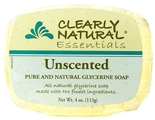 Clearly Natural Glycerine Bar Soap Unscented - 4 oz