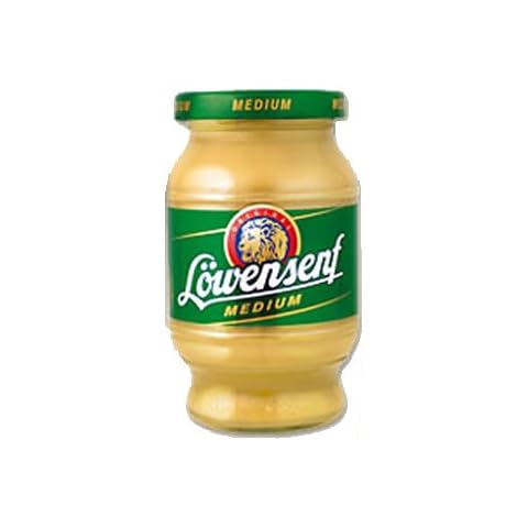 Lowensenf Medium Mustard, 8.45 oz (250g) Jar Cover