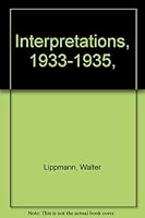 Interpretations, 1933-1935 B000858CC0 Book Cover