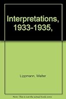 Interpretations, 1933-1935 B000858CC0 Book Cover