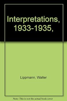 Hardcover Interpretations, 1933-1935 Book