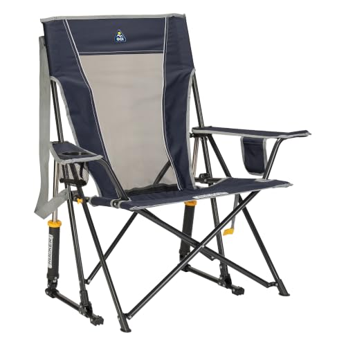 GCI Outdoor Comfort Pro Rocker Camping Chair - Indigo Blue
