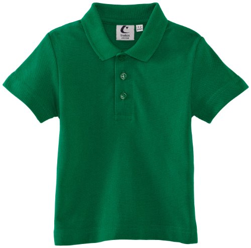 Trutex - Polo con cuello de polo de manga corta para niña, talla 7-8 Years - talla inglesa, color esmeralda