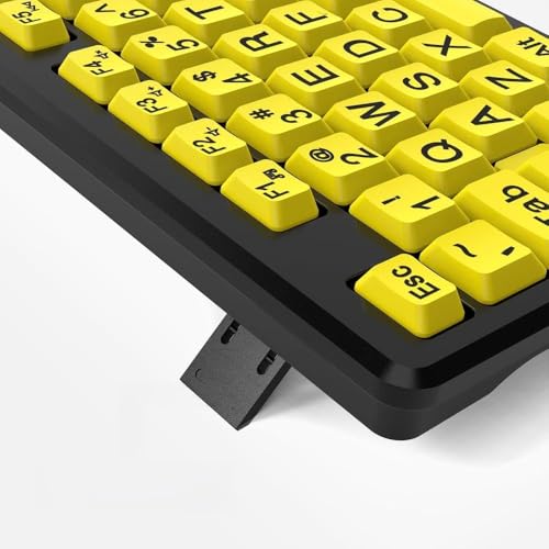 Clavier malvoyant POENVFPO fini la fatigue oculaire sur PC