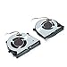 Acouto Cooling Fans 4‑Pin Low Noise CPU GPU Computer Fans for Game G3/G3‑3579/3779 G5‑15/5587 Game G3 CPU Cooler G3 Fan