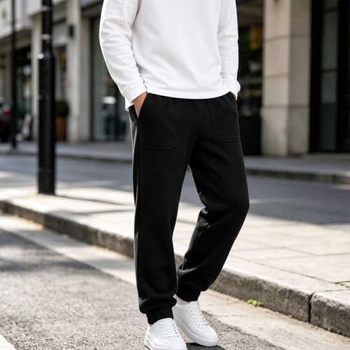 Sweatpants for Boys Cotton Pull On Elastic Waist Casual Kids Jogger Pants - image 2