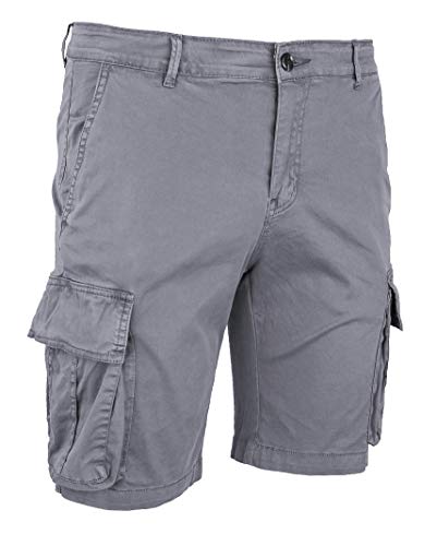 Pantalon cargo homme coton slim fini les silhouettes amples avec Evoga