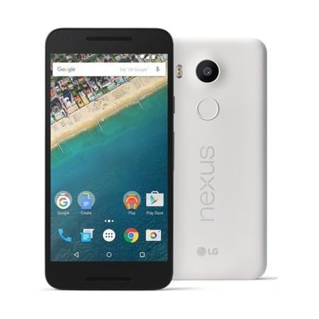 Amazon Google Nexus 5x Simフリー 16gb Quartz White 並行輸入品 Nexus スマートフォン本体
