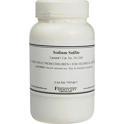 Photographer's Formulary Sodium Sulfite, Anhydrous, 1 pound.
